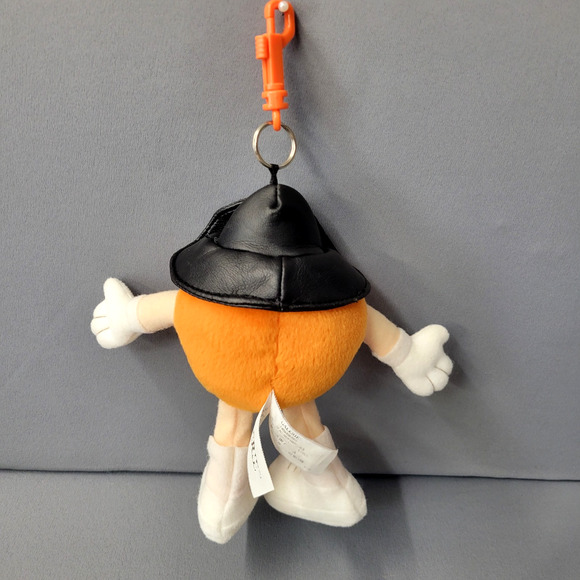 M&M's Orange Pirate Plush Keychain 9" Galerie Mars 2003 Stuffed Toy Collectible - Picture 6 of 16